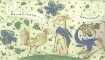 Detail from 'Horae, gebeden, Passie ons liefs Heeren metten uren ghedeilt', 
		     Flanders, 1475